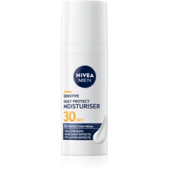 NIVEA MEN Sensitive crema de zi hidratanta SPF 30 - imagine 2